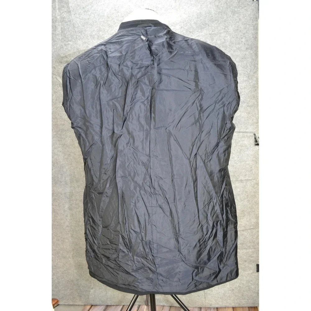 Giorgio Armani Blazer Mens Size 50 Black Wool Luxury borgo‎ 21 Sport Coat Italy